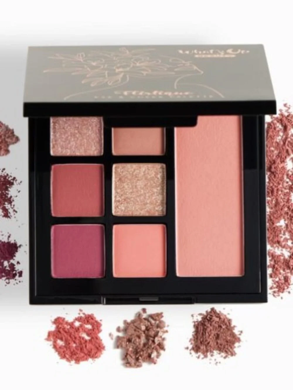 What's Up Beauty Flirtique Eye & Cheek Palette